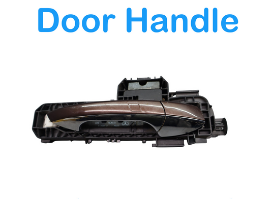 05-20 Mercedes W218 E250 Rear Right Side Exterior Door Handle Keyless Go Oem