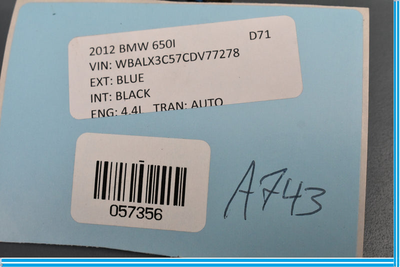 Load image into Gallery viewer, 12-18 BMW F12 F13 640i 650i Hands Free Telephone Mic Microphone Panel Oem
