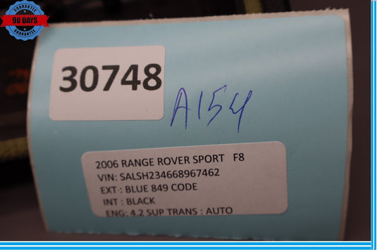 06-09 LR Rover Sport Front Left Driver Side Dashboard Switch Bezel Trim Oem