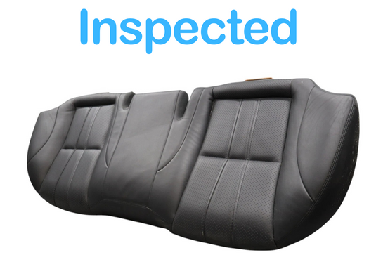 10-19 Jaguar X351 XJ XJR Rear Seat Cushion Bottom Lower Black AW93F63804ED Oem
