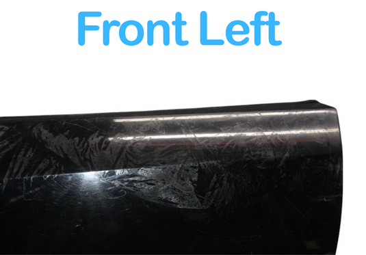 04-09 Cadillac XLR Front Left Driver Side Door Cover Panel Black 10301722 OEM