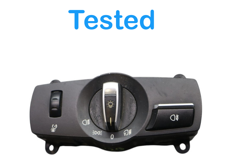 Load image into Gallery viewer, 11-16 BMW 528i 535i GT xDriver Headlight Fog Light Control Switch Panel Oem
