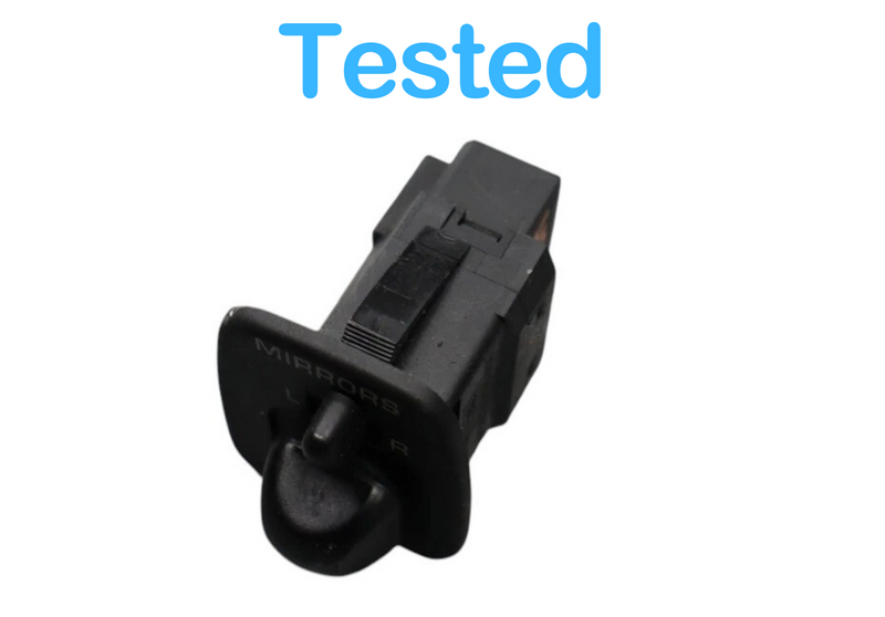 Load image into Gallery viewer, 02-05 Ford Thunderbird Side Rear View Mirror Adjust Switch Button Black OEM
