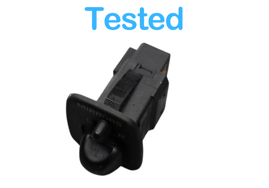 02-05 Ford Thunderbird Side Rear View Mirror Adjust Switch Button Black OEM