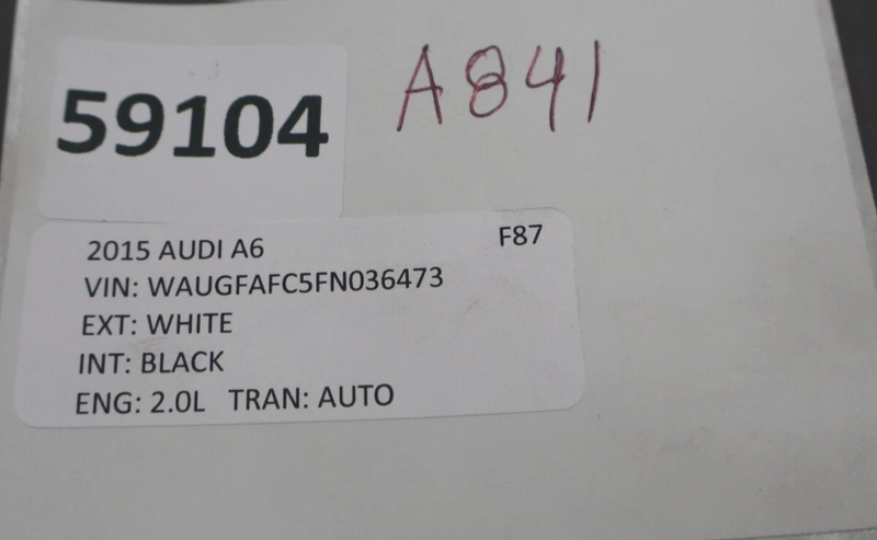 Load image into Gallery viewer, 12-18 Audi A7 Quattro Front Overhead Console Dome Light Lamp Switch Black Oem
