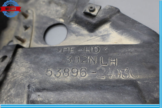 02-10 Lexus SC430 Front Left Driver Side Fender Liner Splash Guard Oem