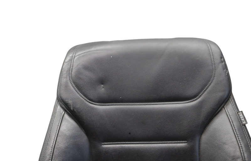 Load image into Gallery viewer, 11-16 Volkswagen VW Touareg Front Left Driver Upper Seat Cushion Cover Black Oem
