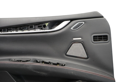 14-22 Maserati Ghibli M157 Front Left Driver Interior Door Panel 105804363C Oem