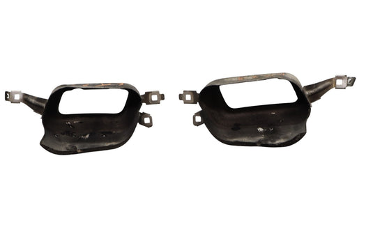 09-15 BMW 740i 750Li xDrive Rear Right & Left Side Exhaust Muffler Tip Set Oem