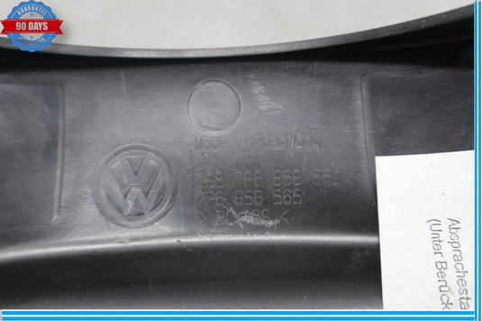 11-17 Volkswagen Touareg Front Upper Steering Column Trim 7P6858565 Oem