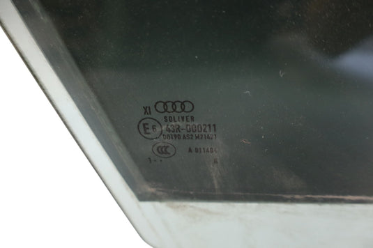 11-18 Audi A8 A8L Quattro Front Right Passenger Side Door Window Auto Glass Oem