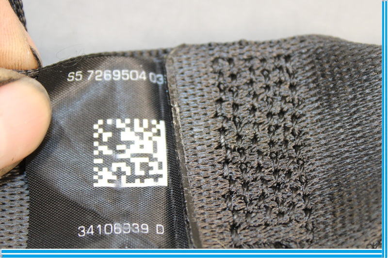 Load image into Gallery viewer, 09-15 BMW 750Li F01 F02 Rear Left Driver Side Seat Belt Seatbelt Retractor Oem
