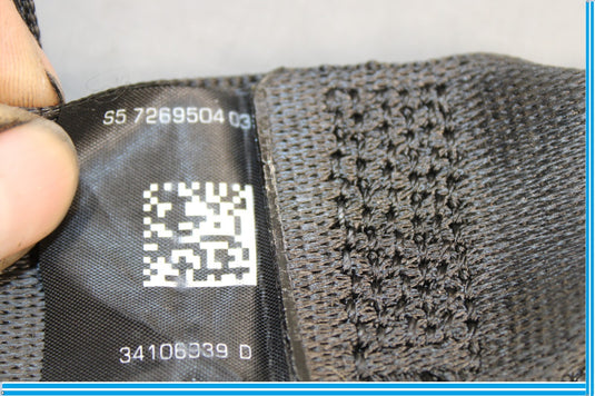 09-15 BMW 750Li F01 F02 Rear Left Driver Side Seat Belt Seatbelt Retractor Oem