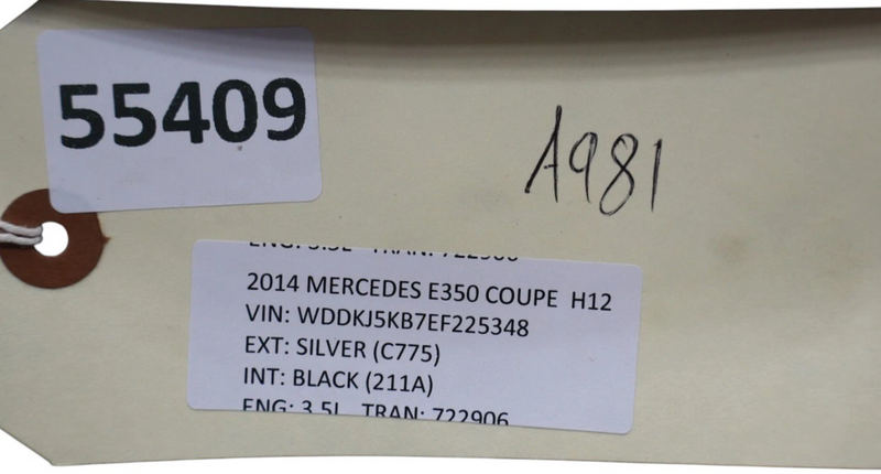 Load image into Gallery viewer, 14-17 Mercedes E550 E400 E350 Coupe Center Console Cup Holder Compartment Oem
