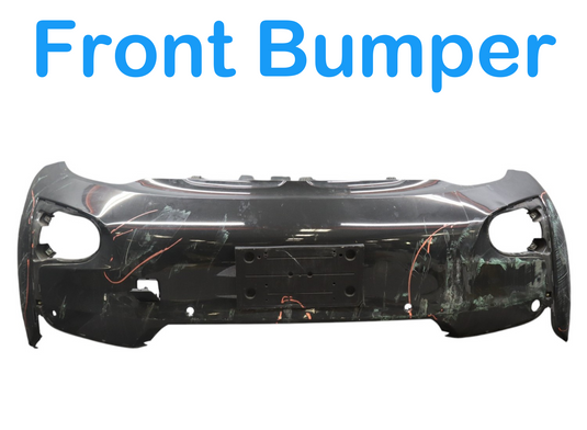 14-17 BMW I01 i3 Front Bumper Cover Panel Assembly Black 51117296815 Oem