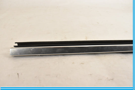 09-15 BMW 750i 750Li F01 F02 Rear Left Driver Inner Window Channel Cover Oem