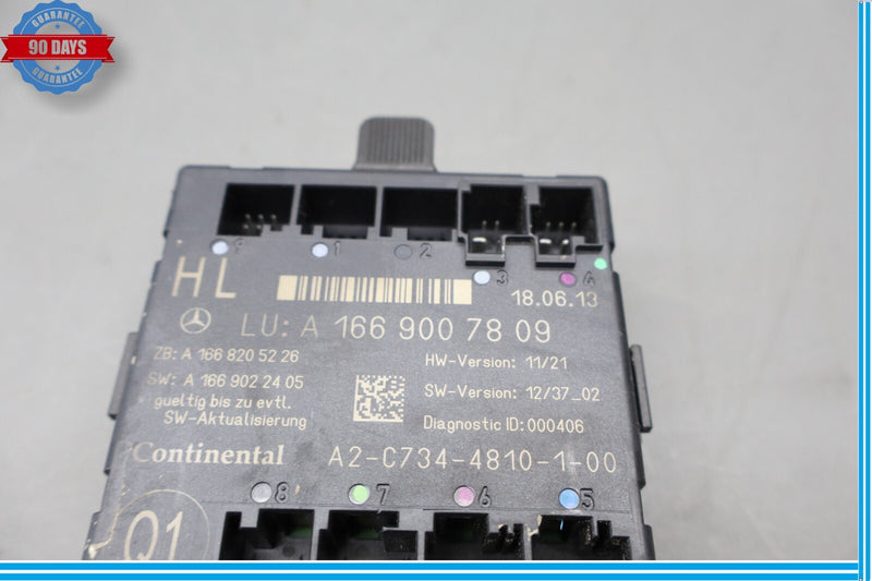 Load image into Gallery viewer, 12-19 Mercedes GL550 GL450 X166 Rear Left Driver Side Door Control Module Oem
