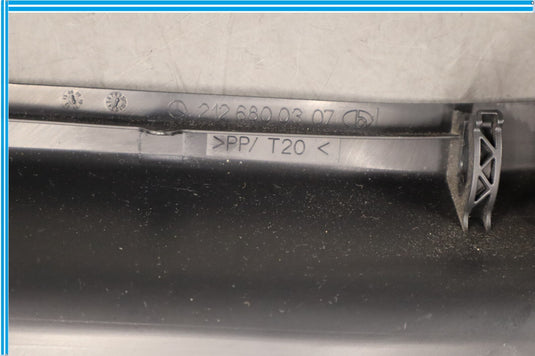 10-16 Mercedes E350 E500 Left Dashboard Dash Cover Panel Trim Black Oem