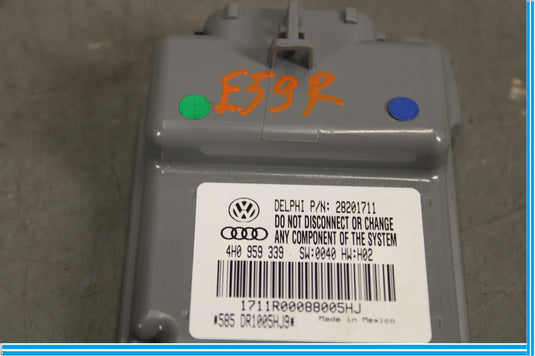 11-17 Audi A8 A8L Front Right Seat Occupant Detection Module 4H0959339 Oem