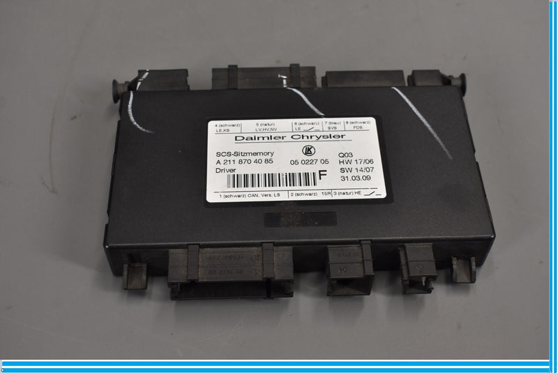 Load image into Gallery viewer, 07-12 Mercedes GL450 GL550 X164 Front Left Driver Seat Control Module Oem
