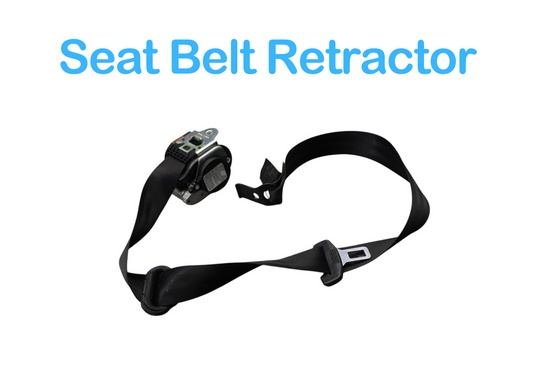 06-13 Audi A3 Front Right Passenger Side Seat Belt Retractor Black OEM