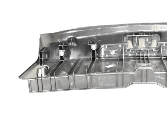 10-19 Jaguar XJ XJL Rear Trunk Sill Scuff Plate Latch Cover AW93F406A64AF Oem