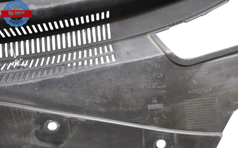 Load image into Gallery viewer, 14-17 Maserati Ghibli Windshield Wiper Cowl Trim Cover Panel Black 670010468 Oem
