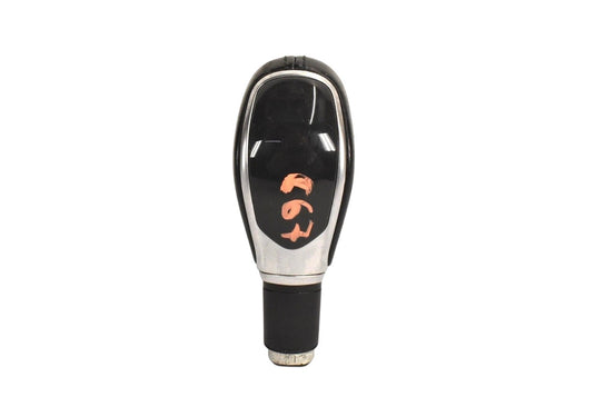 14-17 Maserati Ghibli Floor Gear Shifter Shift Lever Knob Leather Black Oem
