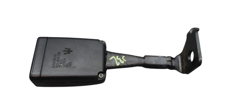 Load image into Gallery viewer, 14-22 Maserati Ghibli M156 Rear Left Driver Side Seat Belt Buckle Black Oem
