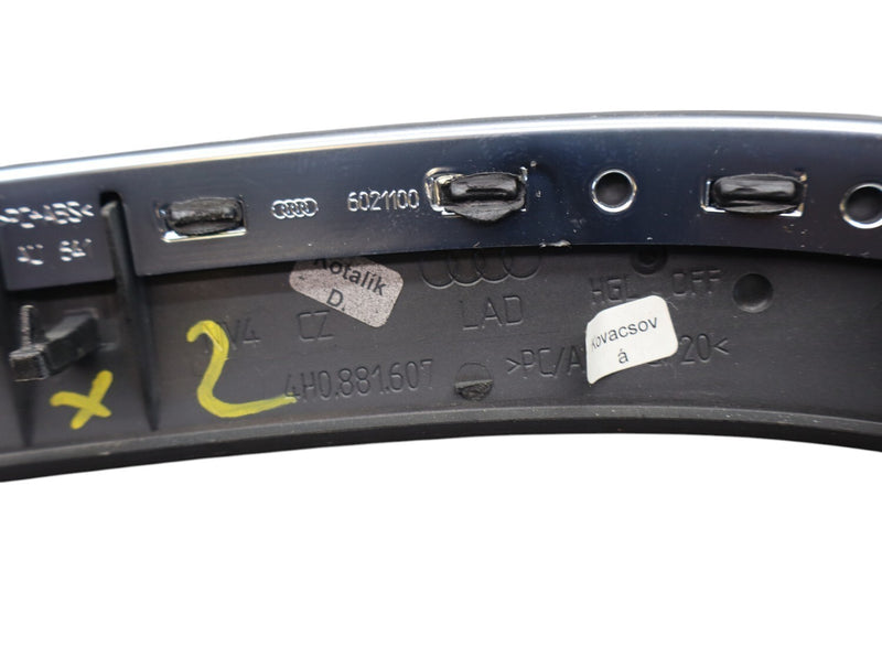 Load image into Gallery viewer, 11-18 Audi A8 Quattro Left Driver Side Seat Upper Back Trim Cover Panel Oem
