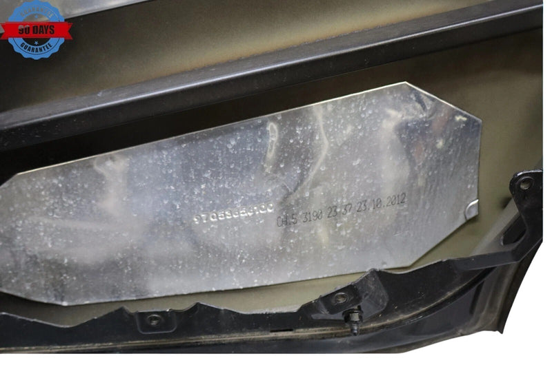 Load image into Gallery viewer, 10-16 Porsche Panamera 970 Rear Right Side Exterior Door Shell Panel Black OEM
