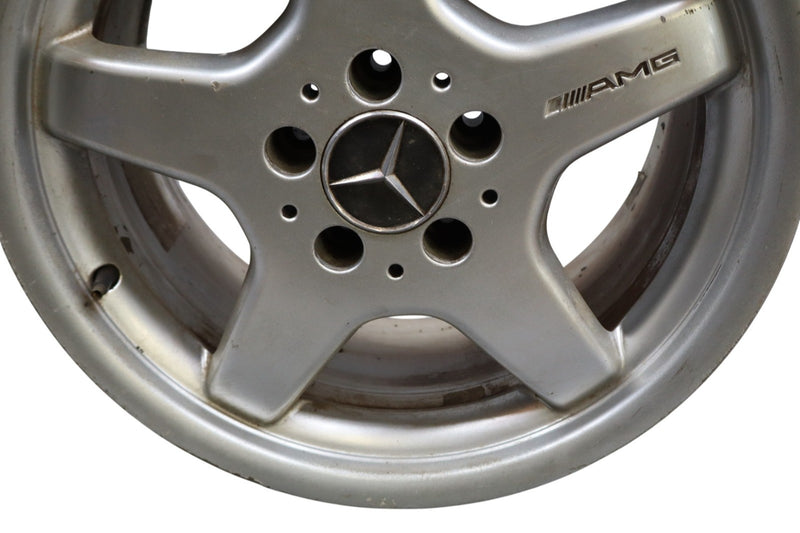 Load image into Gallery viewer, 98-04 Mercedes C230 C240 SLK230 SLK320 Rear Axle Wheel Rim Disc 8.5Jx17 Oem
