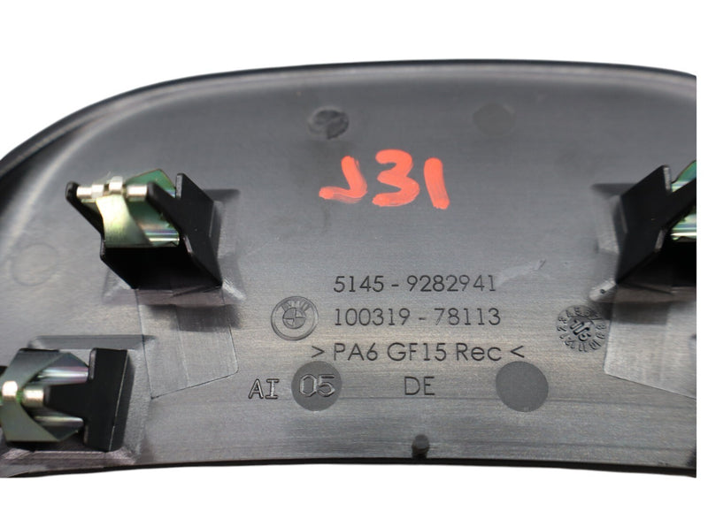 Load image into Gallery viewer, 14-21 BMW I01 i3 i3s Dash Instrument Cluster Cover Trim Bezel Panel Black Oem
