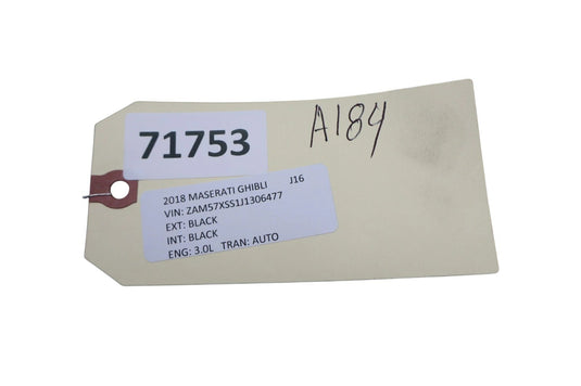 14-20 Maserati Ghibli M157 Levante Front Right Side Seat Guard Cover Support OEM