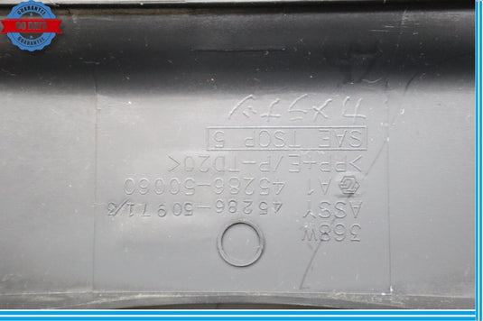 07-12 Lexus LS460 LS460L  Steering Column Upper Trim Cover Panel Black Oem