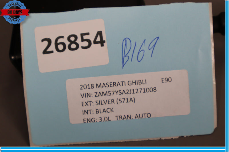 Load image into Gallery viewer, 14-18 Maserati Ghibli Rear Left Driver Seatbelt Seat Belt Buckle Oem
