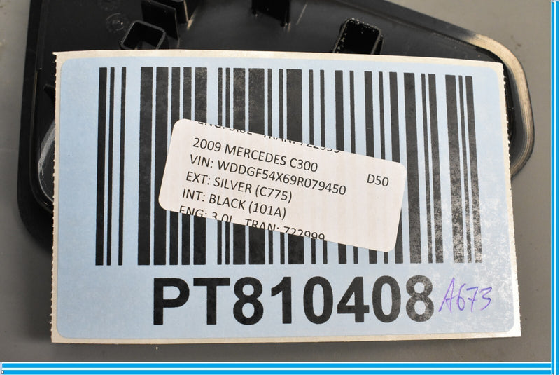 Load image into Gallery viewer, 08-14 Mercedes C300 C350 W204 Front Left Seat Lumbar Support Cover Black Oem
