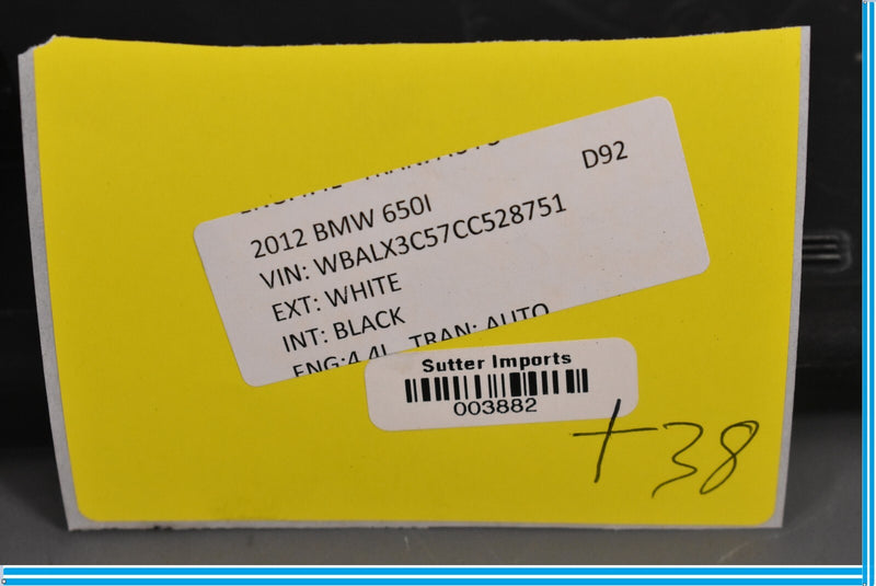 Load image into Gallery viewer, 12-18 BMW 650i 640i F12 Front Left Cowl Trim Panel Cover Oem
