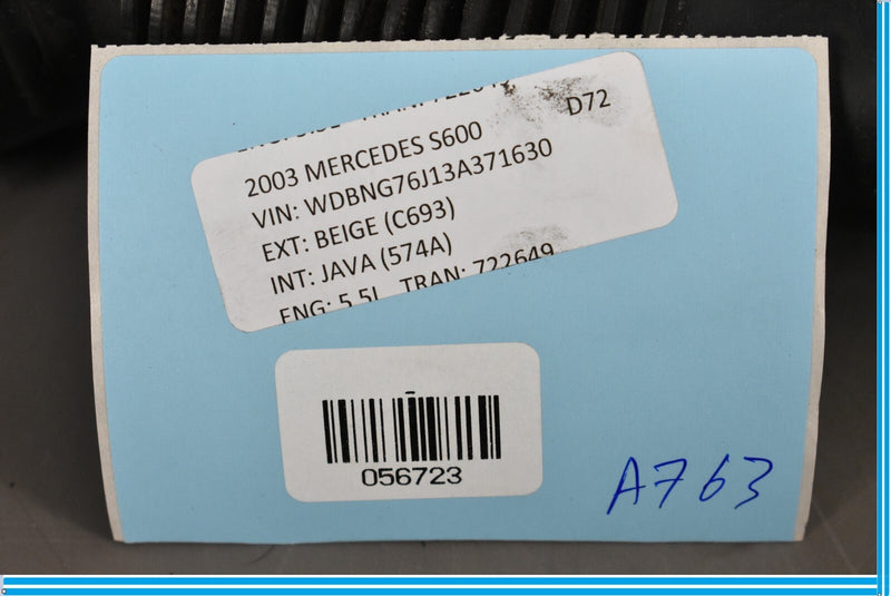 Load image into Gallery viewer, 03-06 Mercedes CL500 S500 S600 S550 Air Intake Duct Pipe Tube Oem
