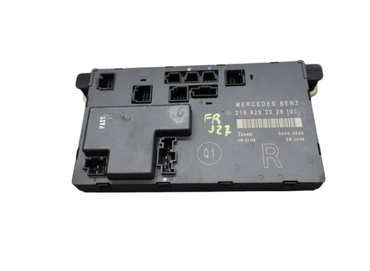 06-11 Mercedes W219 CLS500 CLS55 Front Right Passenger Door Control Module Oem