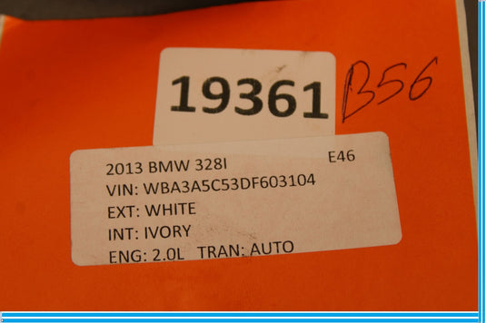 12-18 BMW 320i 328i F30 Dash Dashboard Instrument Panel Lower Trim Cover Oem