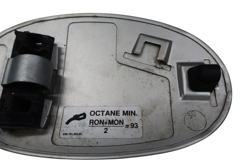 Load image into Gallery viewer, 97-04 Porsche 986 Boxster Fuel Gas Tank Filler Neck Lid Door Cover Silver Oem
