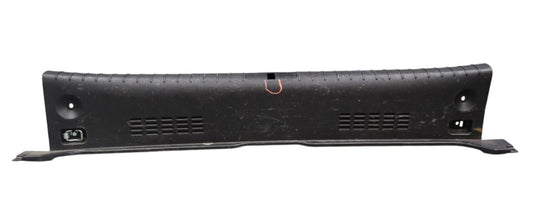 15-18 Hyundai Genesis G80 Rear Lower Trunk Sill Scuff Plate Trim Black Oem