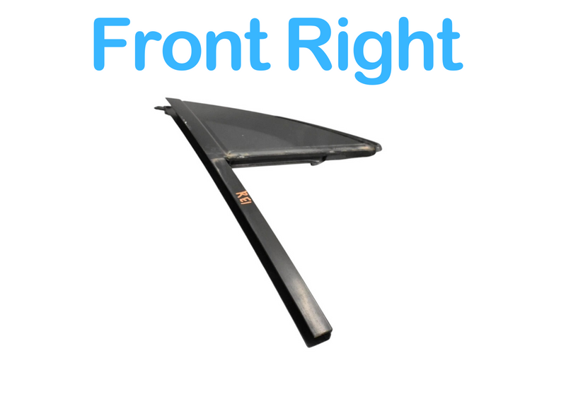 Load image into Gallery viewer, 11-17 Volkswagen VW Touareg Front Right Side Door Quarter Window Vent Glass Oem

