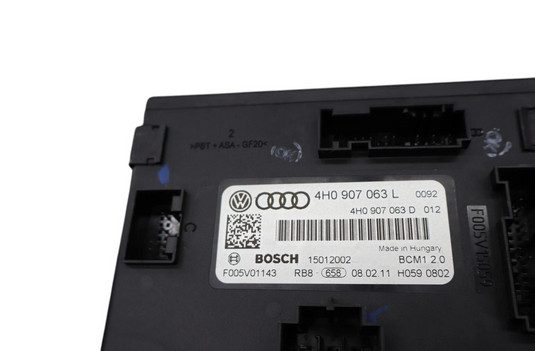 11-14 Volkswagen VW Touareg Onboard Supply Control Module Unit ECU 4H0907063 Oem