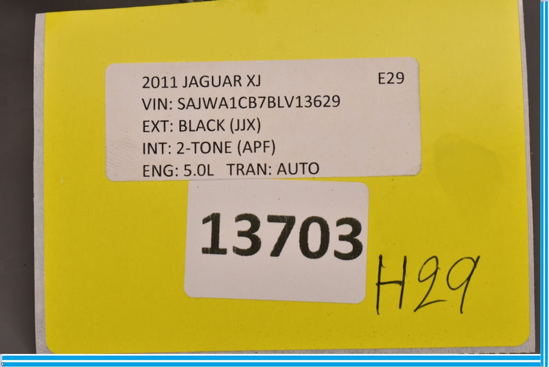Load image into Gallery viewer, 10-18 Jaguar X351 XJ XJL XJR Rear Center Side Headrest Head Rest APF OEM
