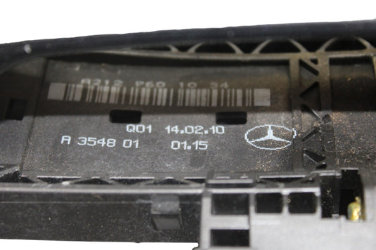 06-16 Mercedes W212 E350 E550 Rear Left Driver Side Exterior Door Handle Oem