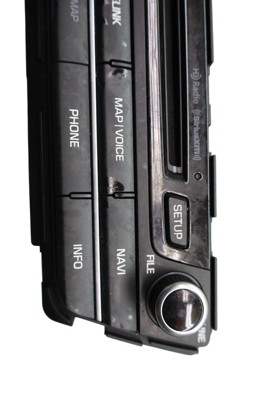 16-17 Hyundai Genesis CD Player Radio Receiver Head Unit Black 96560-B14264 Oem