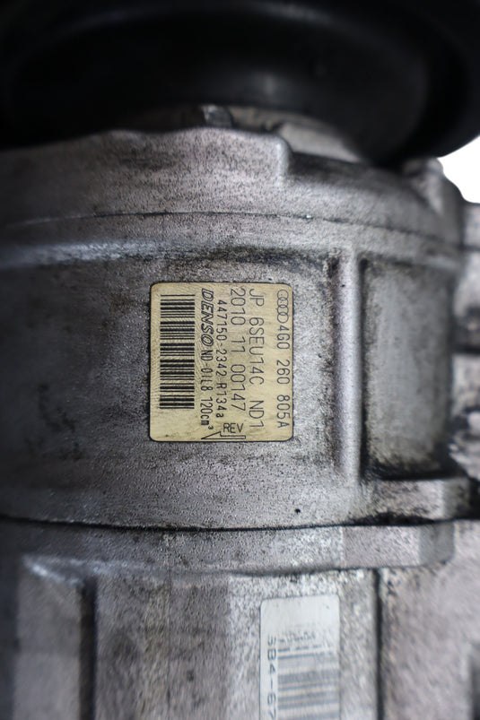 12-15 Audi A7 Quattro A/C AC Air Conditioning Compressor W/Clutch 4G0260805A Oem