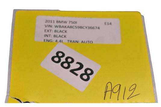 2009-2015 BMW 750i 750Li Front Left Driver Side Central Speaker Woofer OEM